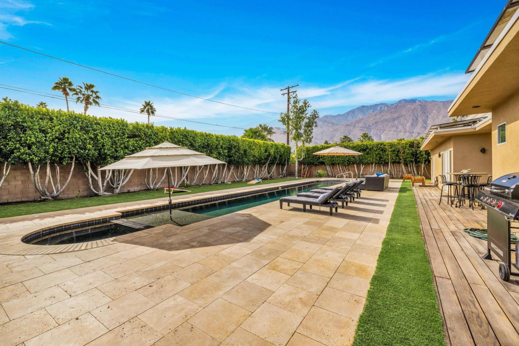 Mid-Century Elegance & Fun In Tahquitz River Estates Palm Springs Exterior foto